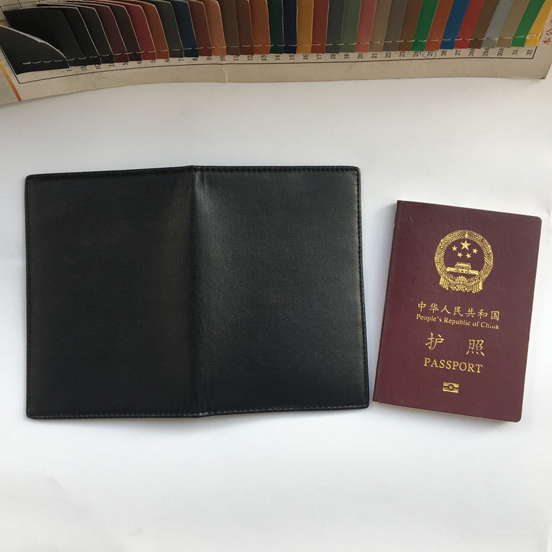 RFID Antimagnetic Passport Holder, Leather