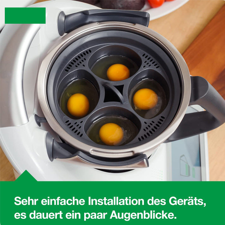 4-in-1 Egg Poacher / Steamer Tray