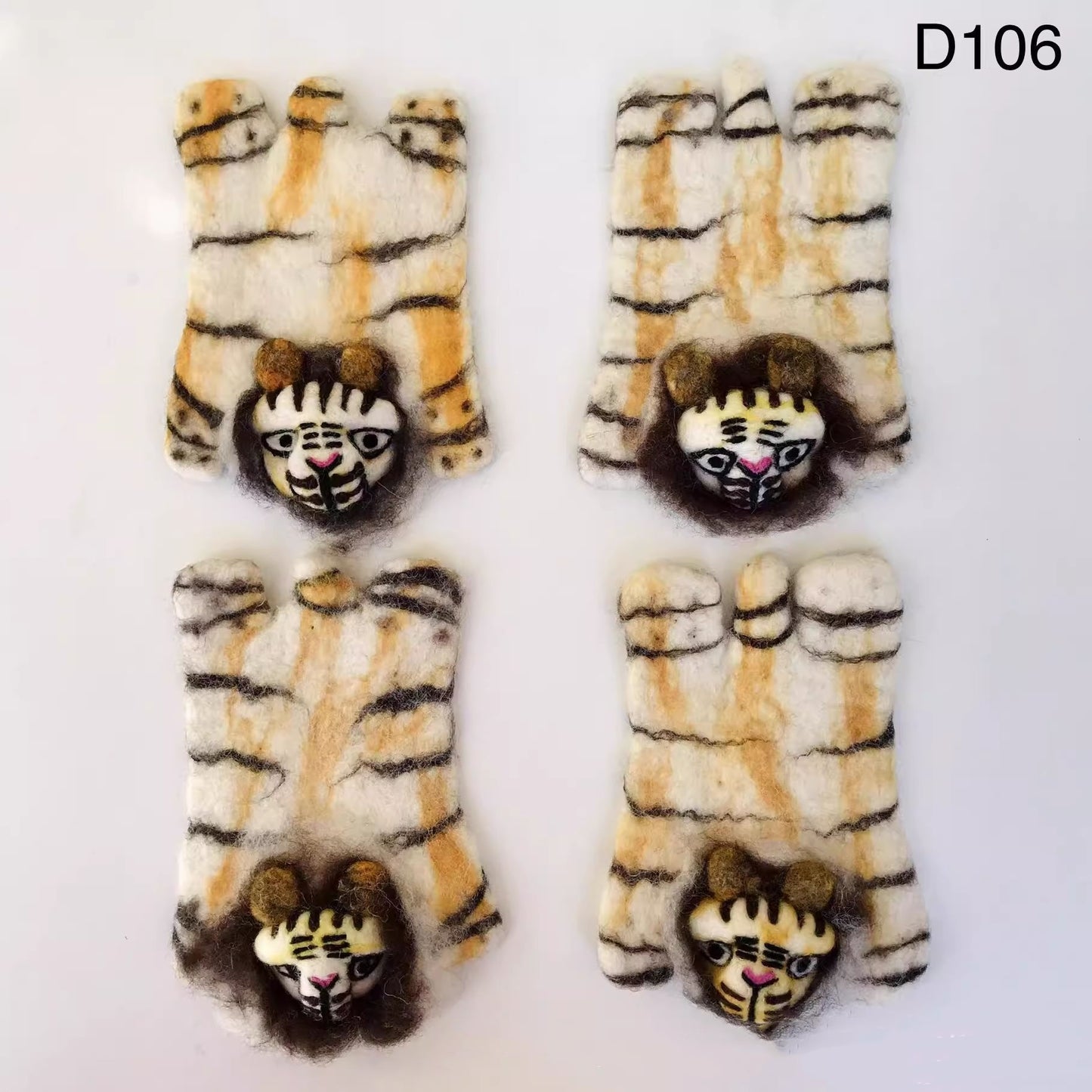 Handmade Wool Felt Animal Coaster / Placemat