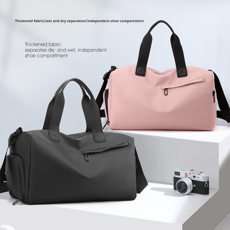 Small Gym Bag with Dry/Wet Shoe Compartment