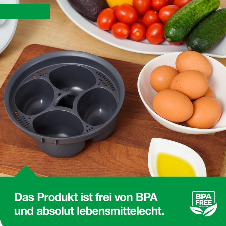 4-in-1 Egg Poacher / Steamer Tray