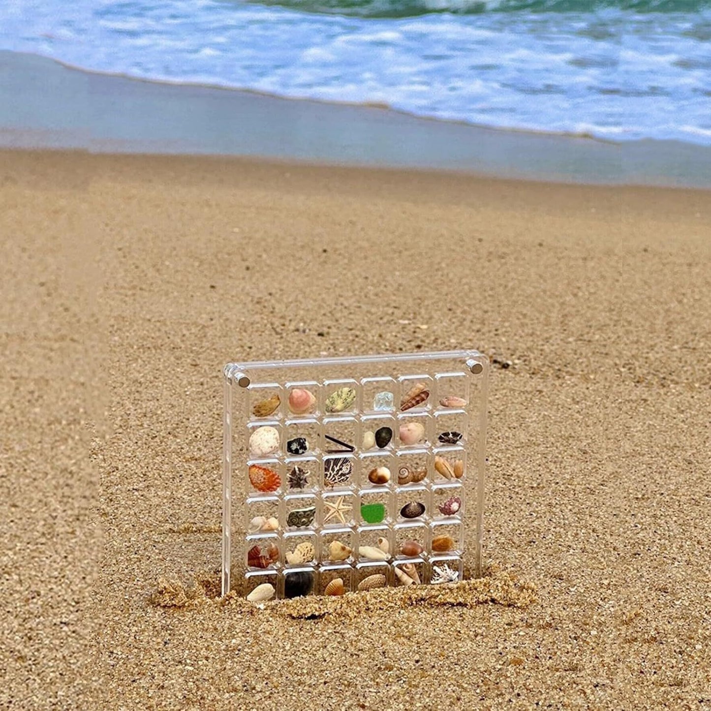 Acrylic Grid Organizer Box